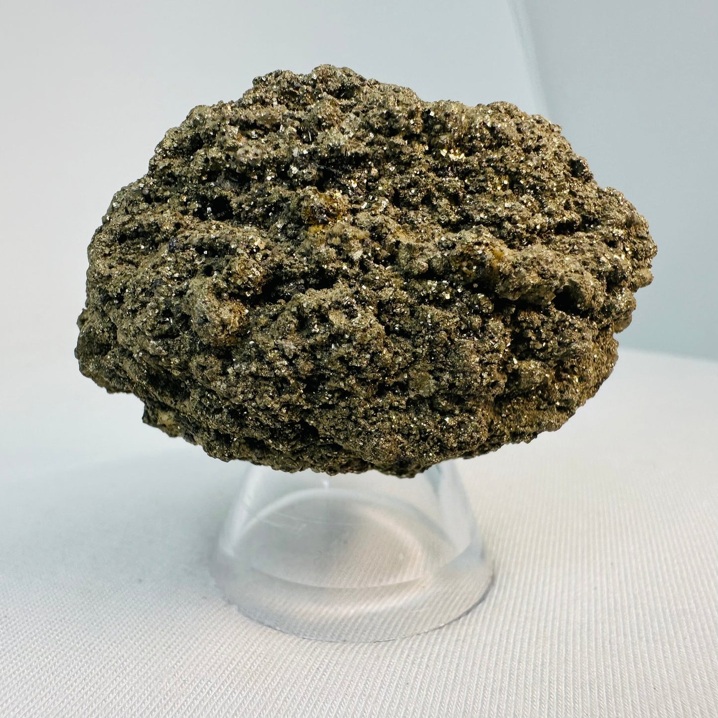 Pyrite, Calcite (Specimen #300003)