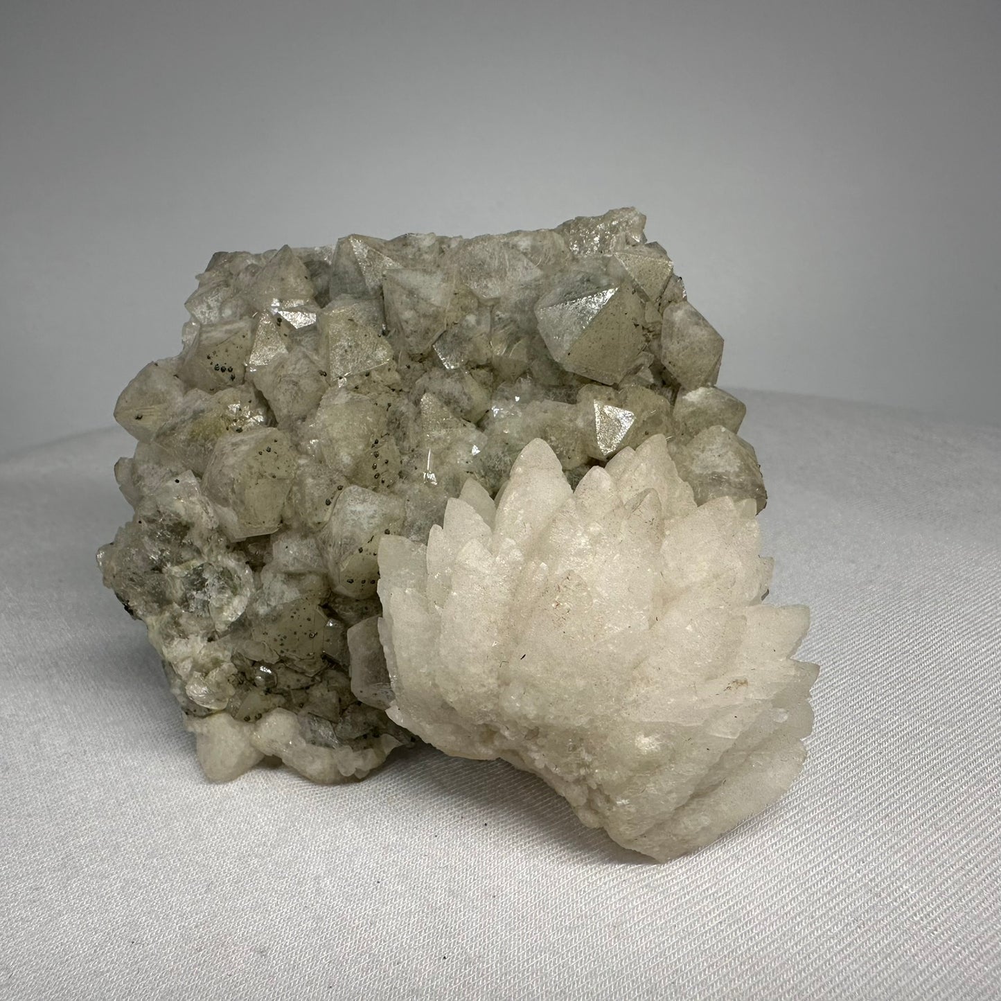 Calcite, Chalcopyrite (Specimen #300006)