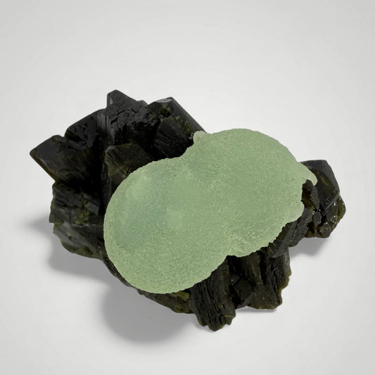 Prehnite and Epidote (Specimen #700113)