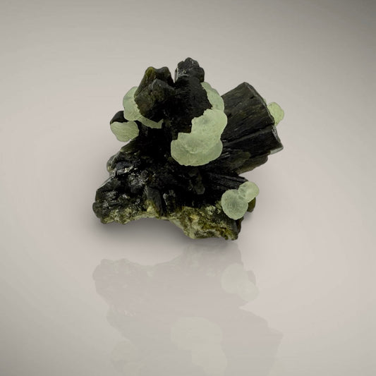 Prehnite and Epidote (Specimen #700114)