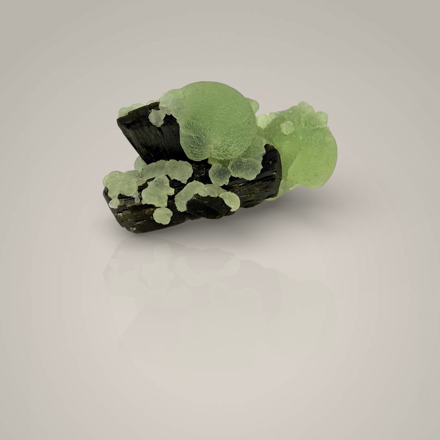 Prehnite and Epidote (Specimen #700116)