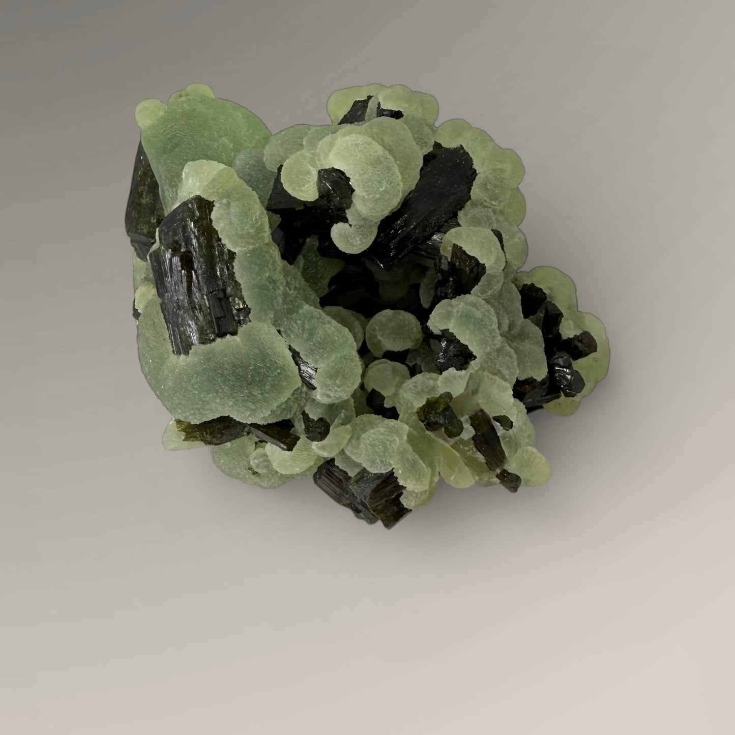 Prehnite and Epidote (Specimen #700107)
