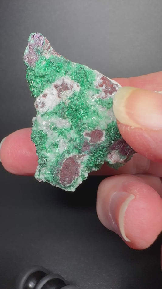 Calcite Malachite (Specimen #100284)